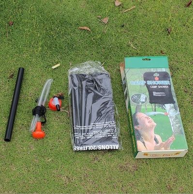 Customized PVC Waterproof Solar Shower for Camping Portable and Waterproof Design