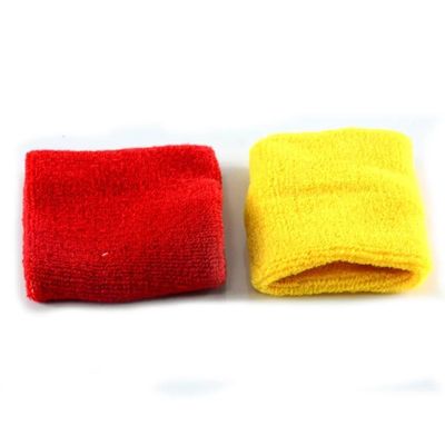 Customization Option Sport Cotton Wristband for Adults Breathable Tennis Wrist Sweatband
