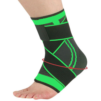 Breathable Sport Adjustable Compression Ankle Support for Running Adjustable Design