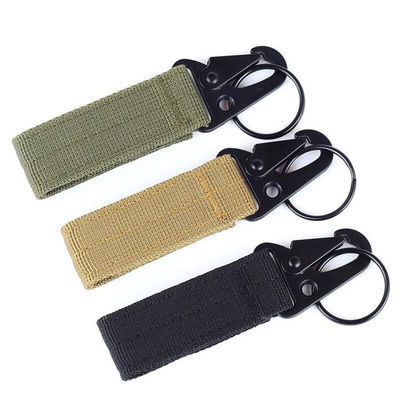65mm Nylon Fabric Strap Keychain Holder with Eagle Hook Shipping Cost and Delivery Time