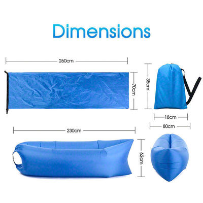 Outdoor Portable Beach Air Sofa Camping Folding Inflatable Lazy Sofa 1 Piece Min.Order