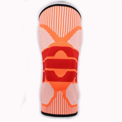 Sport Nylon Silicone Knee Pad Compression Knee Support Brace for Basketball Protection
