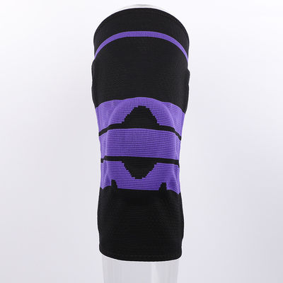 Sport Nylon Silicone Knee Pad Compression Knee Support Brace for Basketball Protection