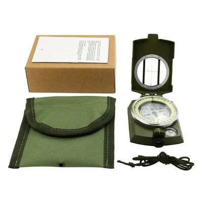 Multifunctional Waterproof Metal Sighting Navigation Compass for Survival and Tactical