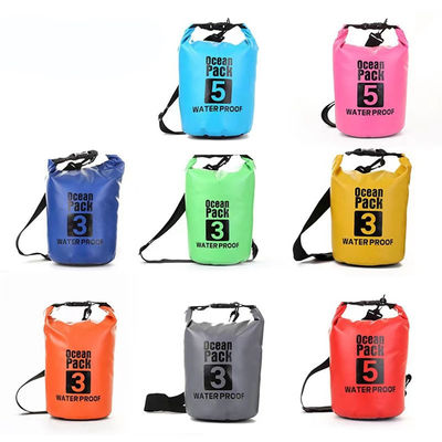 Sports Custom 10L 20L Lightweight Waterproof Dry Bag Ocean Pack for Outdoor Activities