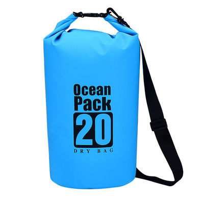 Sports Custom 10L 20L Lightweight Waterproof Dry Bag Ocean Pack for Outdoor Activities