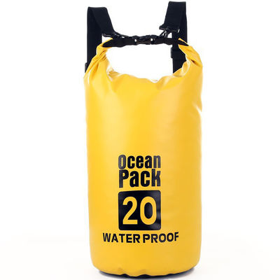 Sports Custom 10L 20L Lightweight Waterproof Dry Bag Ocean Pack for Outdoor Activities