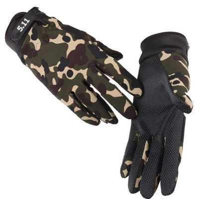 Anti-Slip Bicycle Gloves Windproof Polyester Motorcycle Gloves for Outdoor Activities
