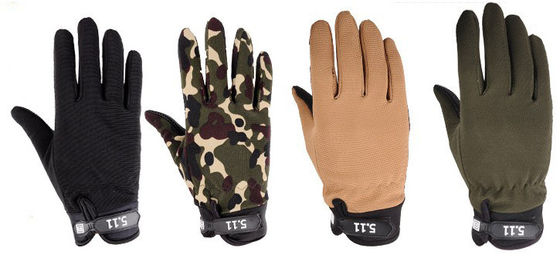 Anti-Slip Bicycle Gloves Windproof Polyester Motorcycle Gloves for Outdoor Activities