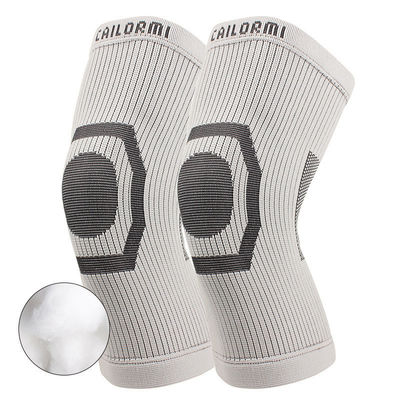 Breathable Graphene Compression Warm Knitted Knee Support Brace for Sport Basketball