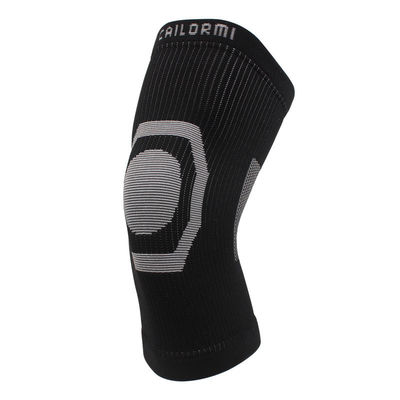 Breathable Graphene Compression Warm Knitted Knee Support Brace for Sport Basketball
