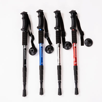90-135cm Hassle-Free Returns Outdoor Climbing Stick Telescopic Walking Stick for Hiking