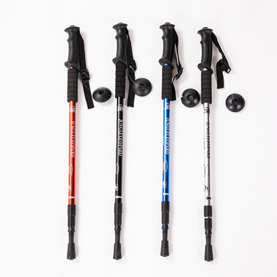90-135cm Hassle-Free Returns Outdoor Climbing Stick Telescopic Walking Stick for Hiking
