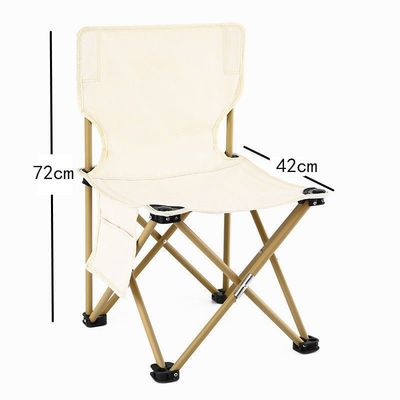Fixed Rotary Design Lightweight Aluminum Picnic Beach Chair for Outdoor Camping Single