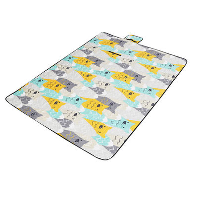 Outdoor Waterproof Picnic Blanket Beach Mat Portable Camping Mattress Samples US 4/Piece