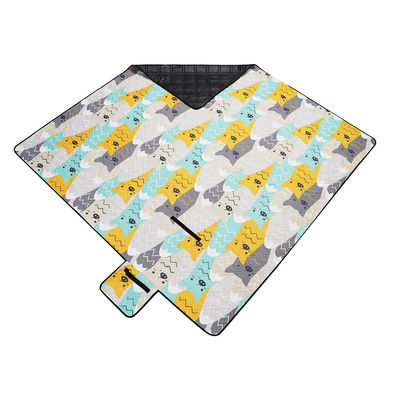 Outdoor Waterproof Picnic Blanket Beach Mat Portable Camping Mattress Samples US 4/Piece