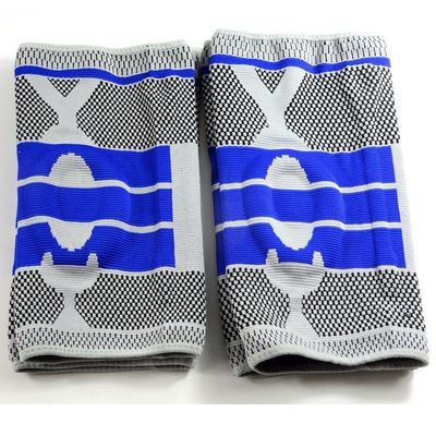 Outdoor Sport Breathable Nylon Silicone Knee Brace Compression Knee Sleeve with Superior
