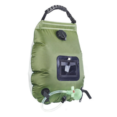 20L Solar Heating Shower Bag for Outdoor Camping Portable Shower Accessory Kit