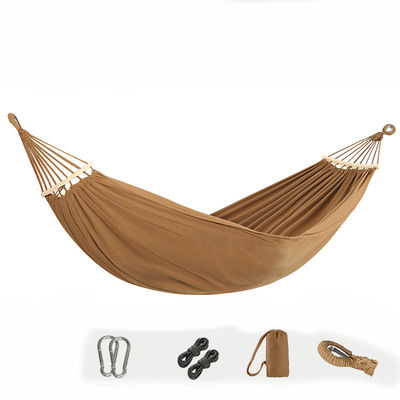 Outdoor Portable 200x80cm Cotton Hammock for Camping and Travel 30-Day Return Policy