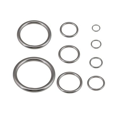 Stainless Steel Welded Round O Ring 25mm with Light Package Gross Weight 0.018kg