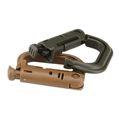 Outdoor Plastic Mountaineer Tactical EDC Carabiner Buckle for Backpack Multi-Functional