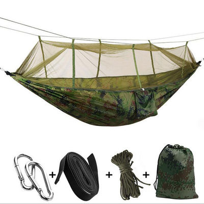 Outdoor Portable Folding Parachute Nylon Camping Hammock Swing with Customized Request