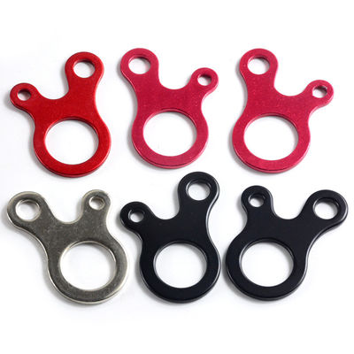 3 Holes Stainless Steel Quick Knot Tent Wind Rope Buckle Tightening Hook for Campsite