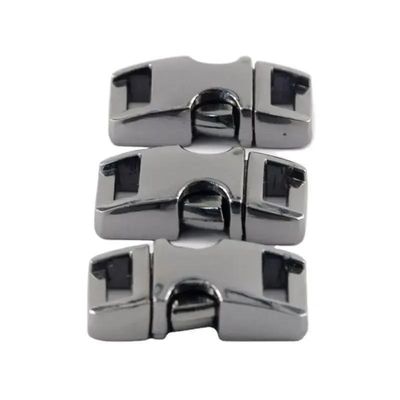 Customized Request 10mm Zinc Alloy Paracord Bracelet Buckle with 0.018kg Gross Weight