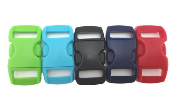 10mm Paracord Curved Side Release Buckle Plastic for Paracord Bracelet Manufacturing