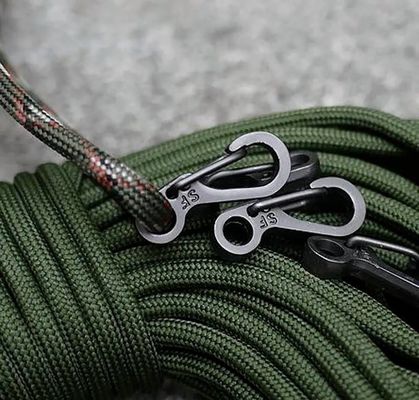 Outdoor Camping Keychain Hook Mini Sf EDC Carabiner Aluminum Alloy Backpack Hanging Buckle