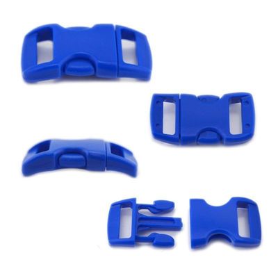 Colorful Plastic 10mm Paracord Curved Side Release Buckle and Estimated Delivery Time