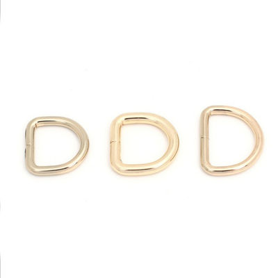 US 20mm 25mm Gold Metal D Ring Buckle Bag Accessories with 30 Days Return Policy