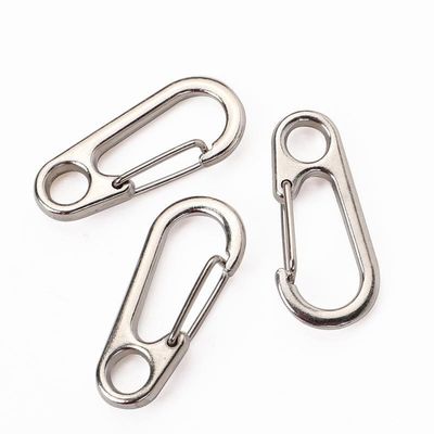 Mini Aluminum EDC Carabiner Clip Keychain Key Ring Snap Hook Package Gross Weight 0.050kg