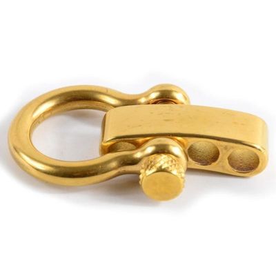 SDF456 Bow Shape Stainless Steel Anchor Adjustable Shackle for Paracord Bracelet