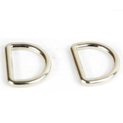 30-Day Refund Policy 25mm Welded Zinc Alloy D Ring Metal D-Ring Buckle for Handbag