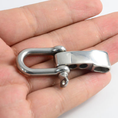 D Shape Stainless Steel U Shackle for Paracord Bracelet Adjustable and Customizable