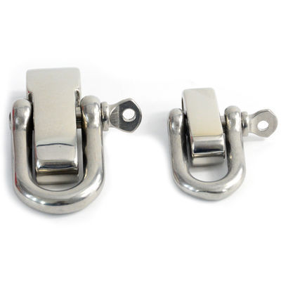 D Shape Stainless Steel U Shackle for Paracord Bracelet Adjustable and Customizable