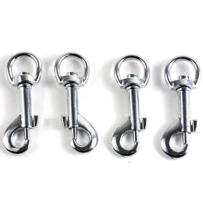 6.00cm * 4.00cm * 1.00cm Package Size Zinc Alloy 25mm Eye Swivel Snap Hook for Dog Hook