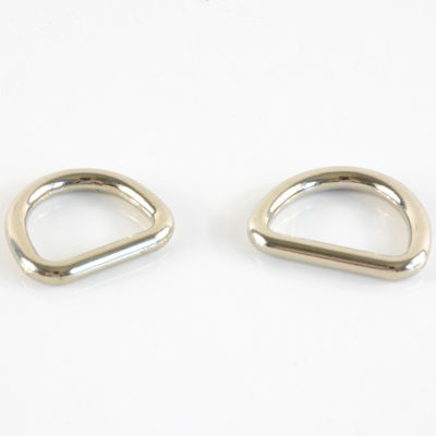 Package Size 3.00cm * 2.00cm * 0.50cm Silver Metal D Ring Tri Glide Slider 20mm 25mm