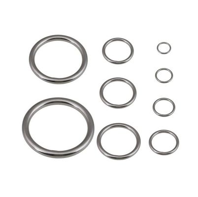 30mm Welded Round Ring Stainless Steel Metal O Ring with Package Gross Weight 0.024kg