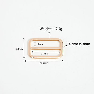 25mm Adjustable Metal Slider for Handbag Triglide Buckle Used Forhandbag or Dog Collar