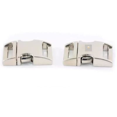 Side Release Style Metal Dog Collar Alloy Curved Quick Release Buckle 5/8&quot; US 1/Piece