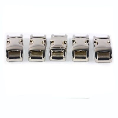 Zinc Alloy Metal Side Release Buckle 10mm for Paracord Package Size 2.50cm * 1.40cm * 0.80cm